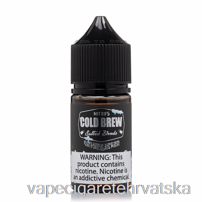Vape Hrvatska Bijela čokolada Mocha - Nitros Cold Brew Soli - 30ml 45mg